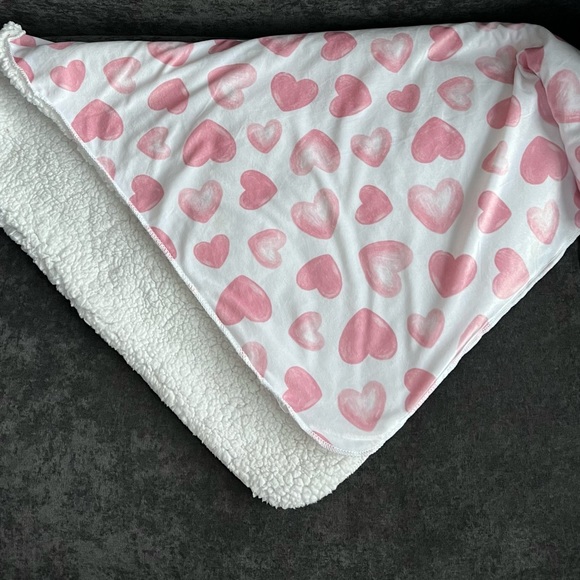 Heart Baby Blanket - Picture 3 of 4